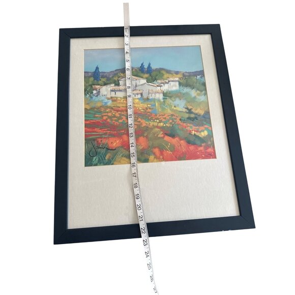 Scenes of Provence by Philippe Janin Framed Print Signed Landscape Painting READ - Picture 4 of 8